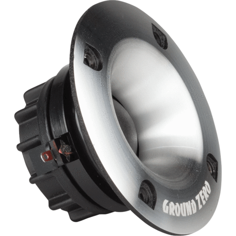 Ground Zero GZCT25SQL - 1" High Power Silk Dome Tweeters Pair