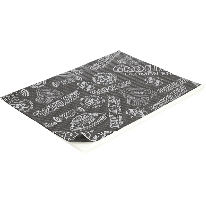 Ground Zero GZDM3750AB SILVER 1.7 mm High Quality Polymer Damping Material