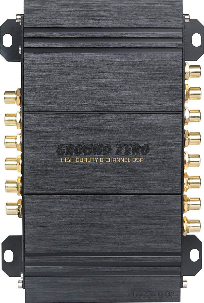 Ground Zero GZDSP 6-8X Digital Signal Processor 6 Input to 8 Output Car DSP