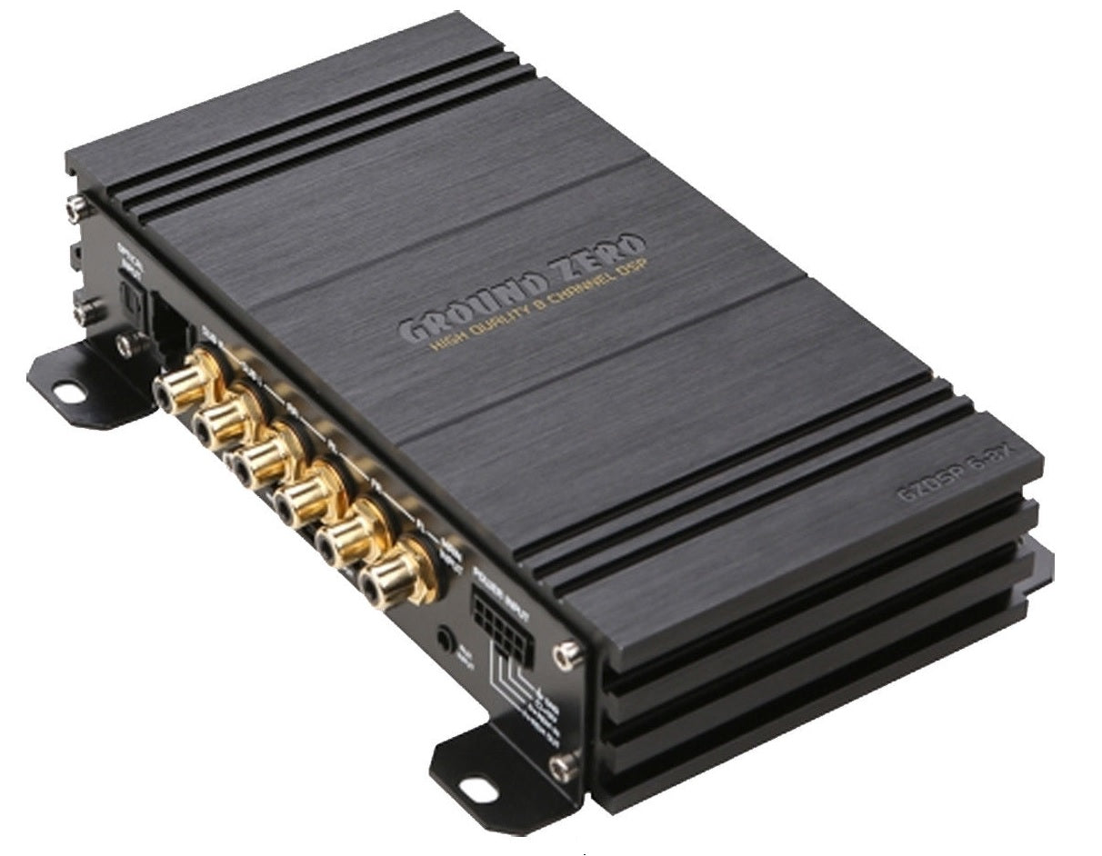 Ground Zero GZDSP 6-8X Digital Signal Processor 6 Input to 8 Output Car DSP