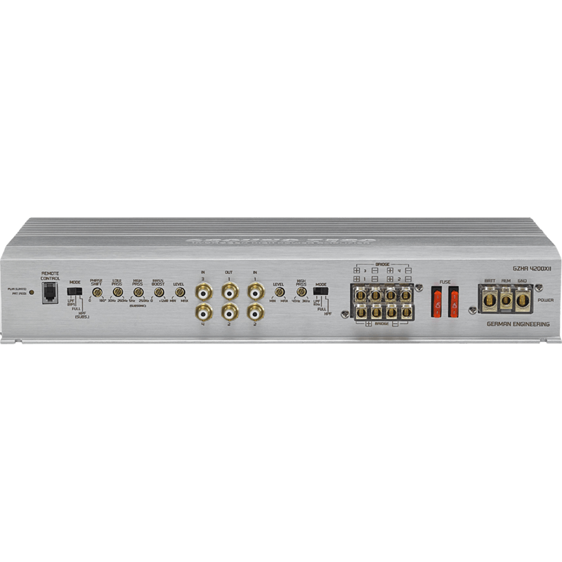 Ground Zero GZHA 4200XII Class A/B 1000 Watts 4-Channel 2 Ohm Stable Car Amplifier