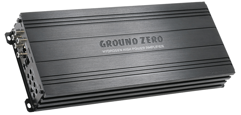Ground Zero GZHA MINI FIVE Class D Mini 5-Channel 1200 Watts Max Car Amplifier
