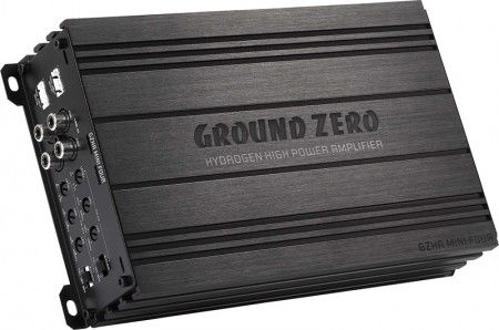 Ground Zero Hydrogen GZHA Mini FOUR 4 Channel Compact Size High Efficient Class D Amplifier 640W