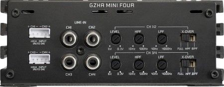 Ground Zero Hydrogen GZHA Mini FOUR 4 Channel Compact Size High Efficient Class D Amplifier 640W