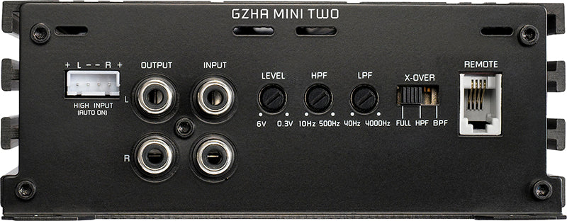 Ground Zero Hydrogen GZHA TWO 2 Channel Compact Size High Efficient Class D Amplifier 550W