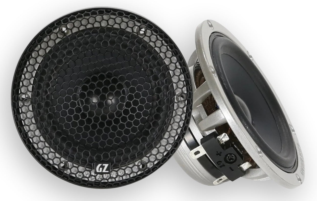 Ground Zero GZHM 80 80 mm / 3.15″ EDUPRO6-E3 Hydrogen SQ midrange speakers Pair