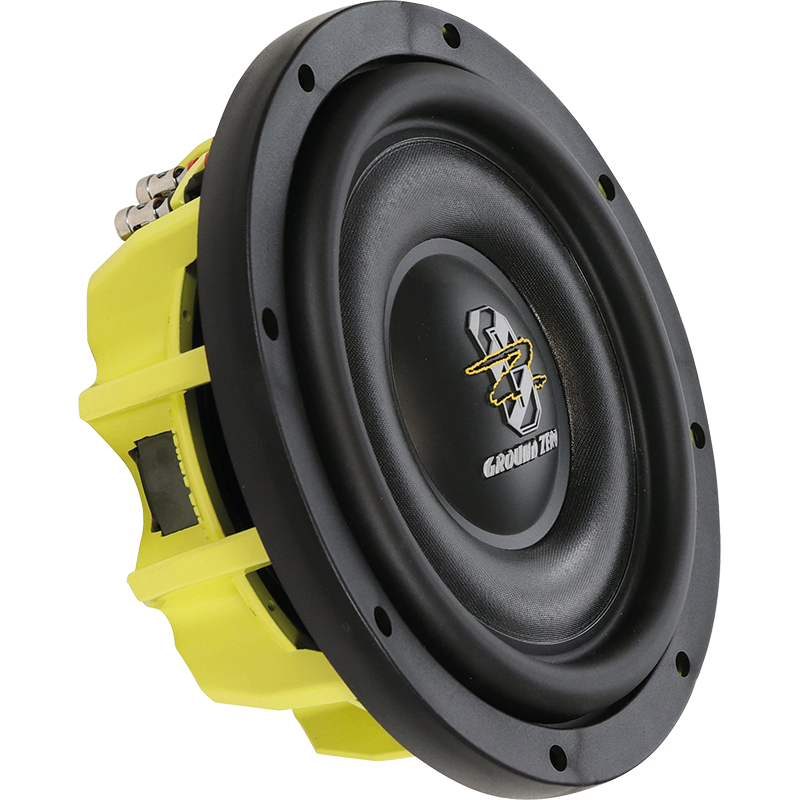 Ground Zero GZHW 10SPL-D2 FLAT 25 cm / 10″ high quality flat SPL subwoofer