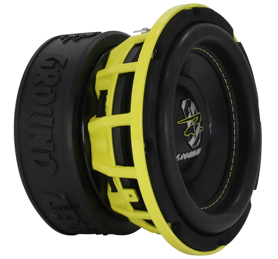Ground Zero GZHW 16SPL 6.5" Inch 16cm Dual 2-Ohm SPL 1000 Watts Car Sub Subwoofer