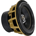 Ground Zero GZHW 38SPL GOLD 15" Inch 38cm Dual 1-Ohm Gold SPL 3500 Watts Car Sub Subwoofer