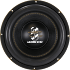 Ground Zero GZHW 30SPL GOLD 12" Inch 30cm Dual 1-Ohm Gold SPL 3000 Watts Car Sub Subwoofer