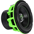 Ground Zero GZHW 30XSPL D1 GREEN 12" Dual 1-Ohm 1500 WRMS Car Subwoofer