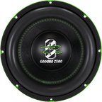 Ground Zero GZHW 30SPL Green 12" Inch 30cm Dual 1-Ohm Gold SPL 3000 Watts Car Sub Subwoofer