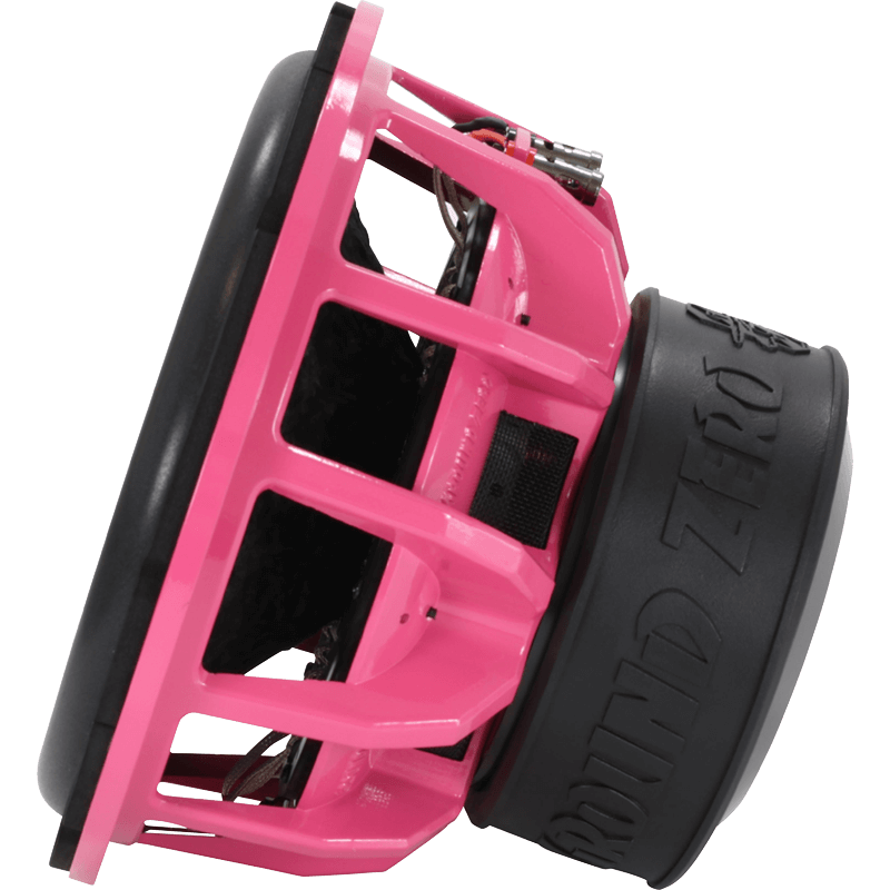 Ground Zero GZHW 30SPL PINK 12" Inch 30cm Dual 1-Ohm Gold SPL 3000 Watts Car Sub Subwoofer
