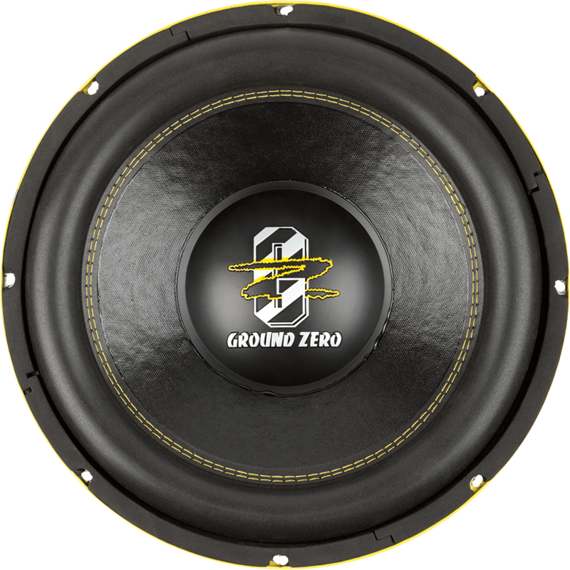 Ground Zero GZHW 38SPL 15" Inch 38cm Dual 1-Ohm SPL 3500 Watts Car Sub Subwoofer