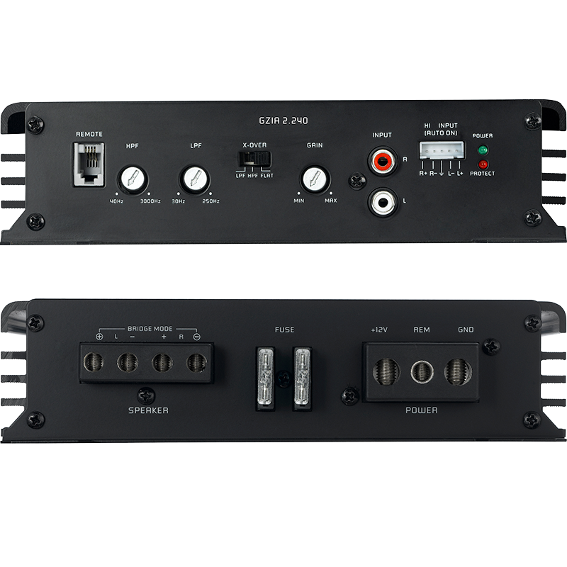 Ground Zero Iridium GZIA 2.240 2 channel amplifier 2 X 150W RMS