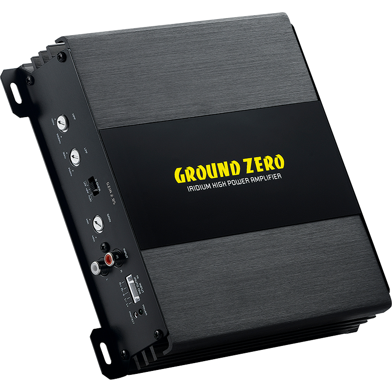 Ground Zero Iridium GZIA 2.85 2 channel amplifier 2 X 60W RMS