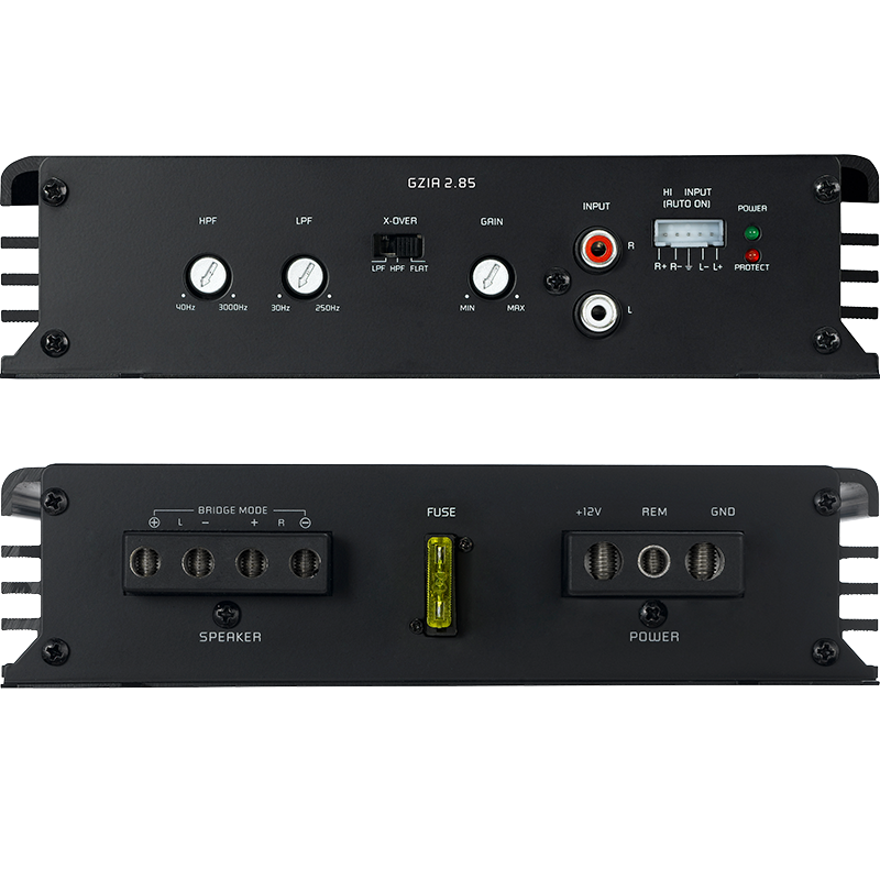 Ground Zero Iridium GZIA 2.85 2 channel amplifier 2 X 60W RMS