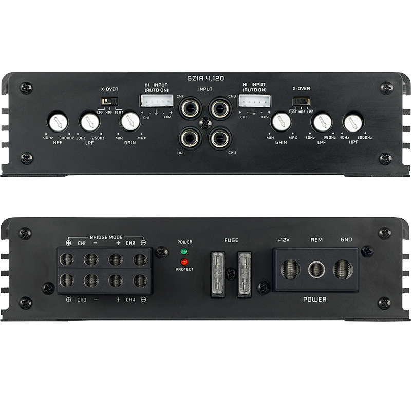 Ground Zero Iridium GZIA 4.120 4 channel amplifier 4 X 70W RMS