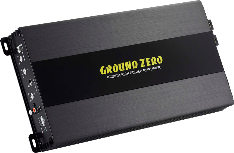 Ground Zero Iridium GZIA 1.1450DX-II Monoblock Amplifier w/ Bass Knob Included