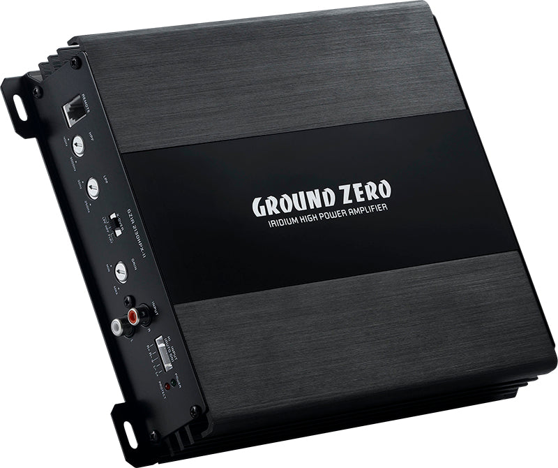 Ground Zero Iridium GZIA 2130HPX-B 2 Channel Amplifier - 2 x 80W  RMS