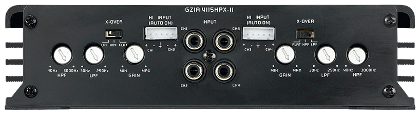 Ground Zero Iridium GZIA 4115HPX-II 4 Channel 4 x 70W RMS Amplifier