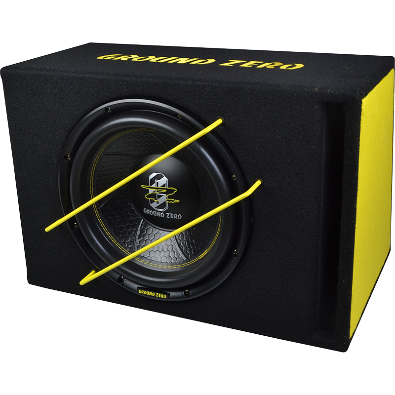 Ground Zero IRIDIUM GZIB12SPL 30 cm / 12" 1000W SPL Loaded Sub Enclosure