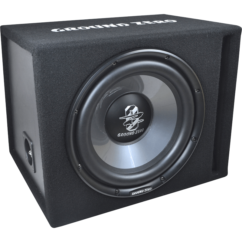 Ground Zero GZIB200XBR 8 Inch 20cm 150 Watts 4 Ohm Passive Sub Subwoofer Bass Enclosure Box