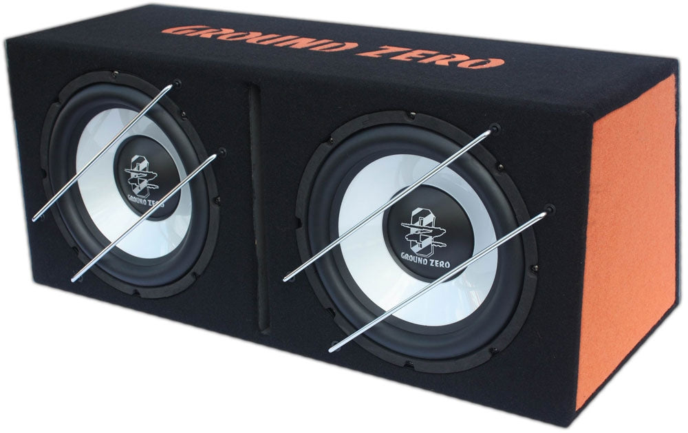 Ground Zero GZIB 2.300BR Double 12" Sub & Bass Box Enclosure