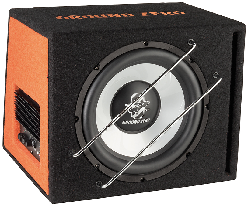 Ground Zero GZIB 165BR-ACT Single 6.5" Sub & Bass Box Enclosure with Built-in Amp