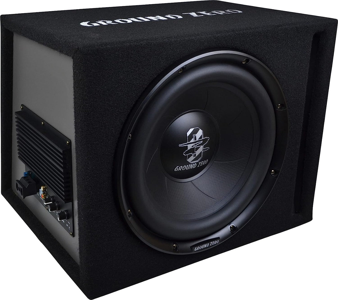 Ground Zero GZIB 30BR-ACT 12 Inch 30cm 300 Watts Active Sub Subwoofer Bass Enclosure Box