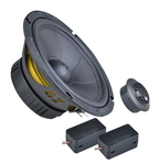 Ground Zero Iridium GZIC165.2 16.5cm/6.5" 2 Way Component Speakers 150W
