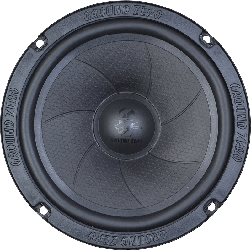 Ground Zero Iridium GZIC165.2 16.5cm/6.5" 2 Way Component Speakers 150W