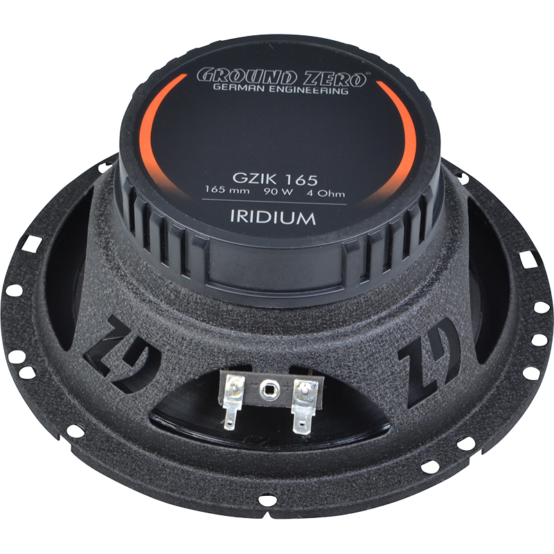 Ground Zero Iridium GZIC165.2 16.5cm/6.5" 2 Way Component Speakers 150W