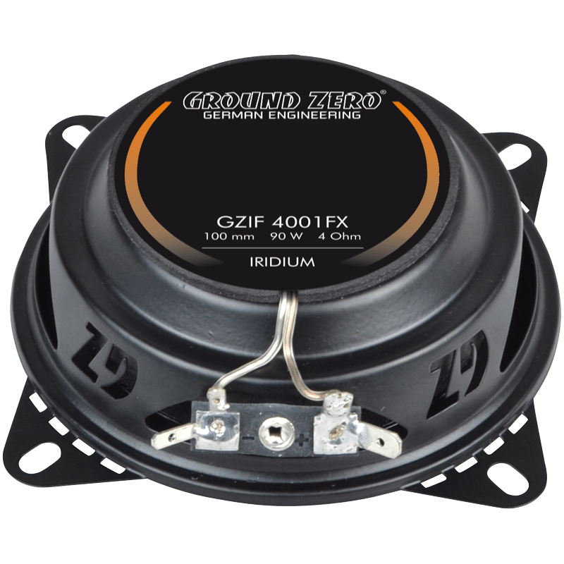 Ground Zero GZIF4001FX 4 Inch 10cm 90 Watts 2-Way Coaxial Car Speakers