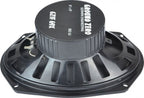 Ground Zero Iridium GZIF69X 6 x 9" 4 Way Coaxial Speakers 180W