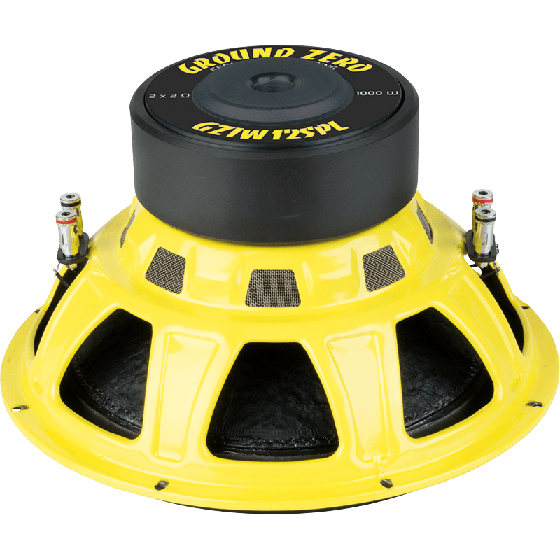 Ground Zero GZIW12SPL12 Inch 30cm 1000 Watts Dual 2 Ohm SPL Car Sub Subwoofer