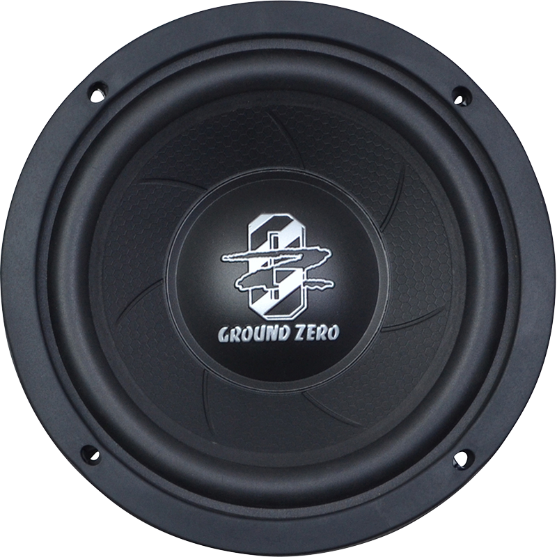 Ground Zero GZIW165 16.5 cm / 6.5″ high quality subwoofer with solid 3D HQPP cone
