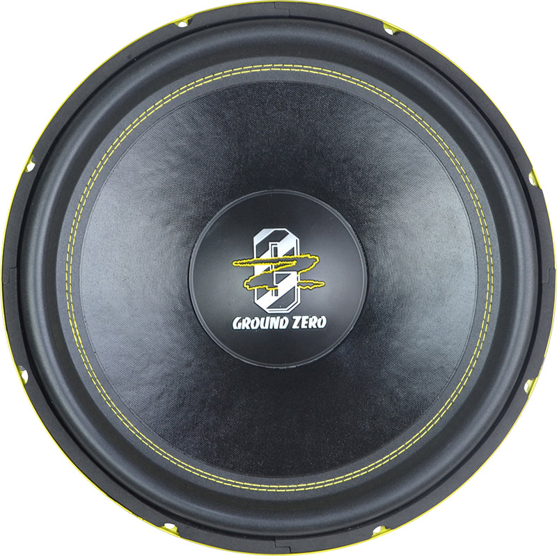 Ground Zero GZIW15SPL 15" Inch 38cm 1200 Watts Dual 2 Ohm Car SPL Sub Subwoofer