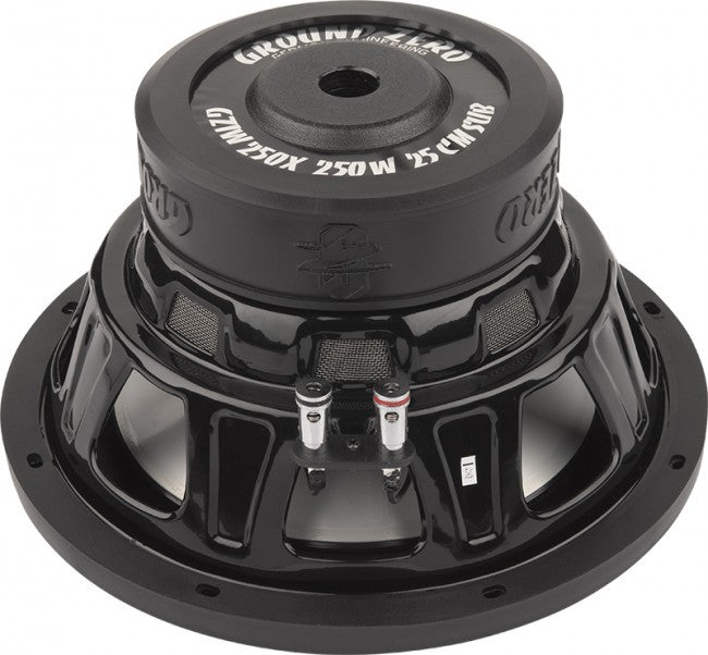 Ground Zero GZIW 250X-II 10 Inch 25cm 250 Watts 4 Ohm Car Sub Subwoofe