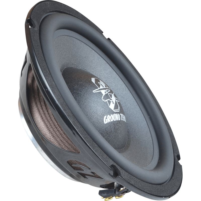 Ground Zero Radioactive GZMW165X-NEO 165mm 6.5" Flat Mid & Kickwoofer 140W Pair
