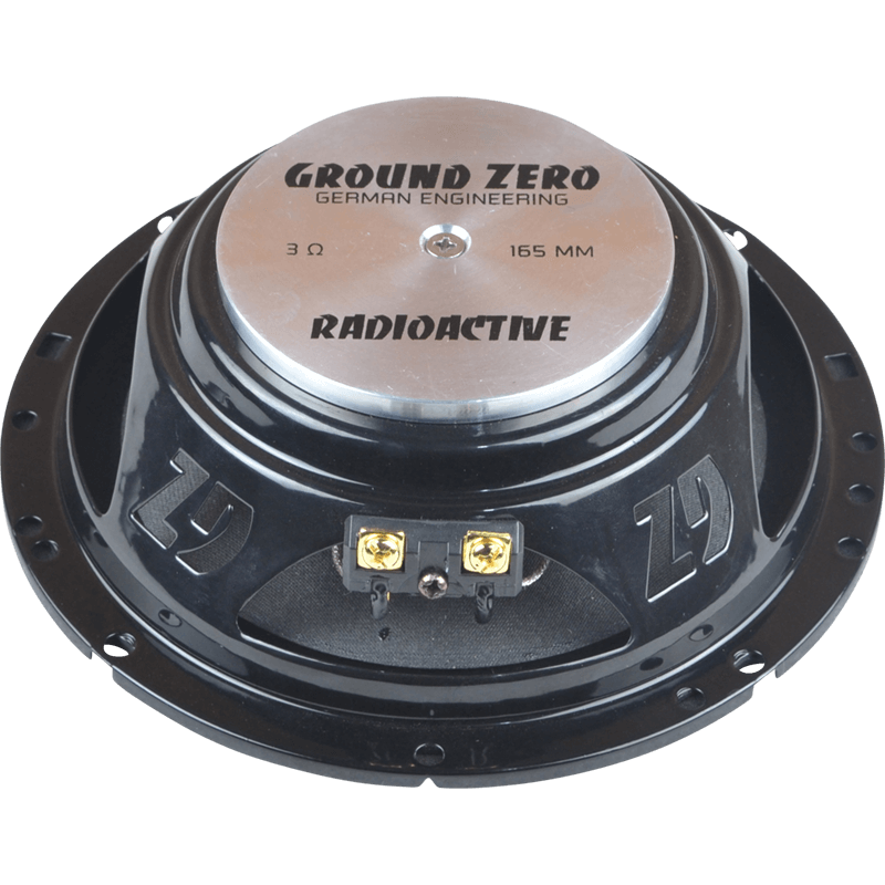 Ground Zero Radioactive GZMW165X-NEO 165mm 6.5" Flat Mid & Kickwoofer 140W Pair