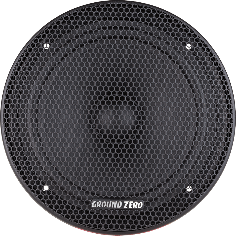 Ground Zero GZNC1650SQ 6.5" Inch 16.5cm 250 Watts 4-Ohm 2-Way Component Car Speaker Set
