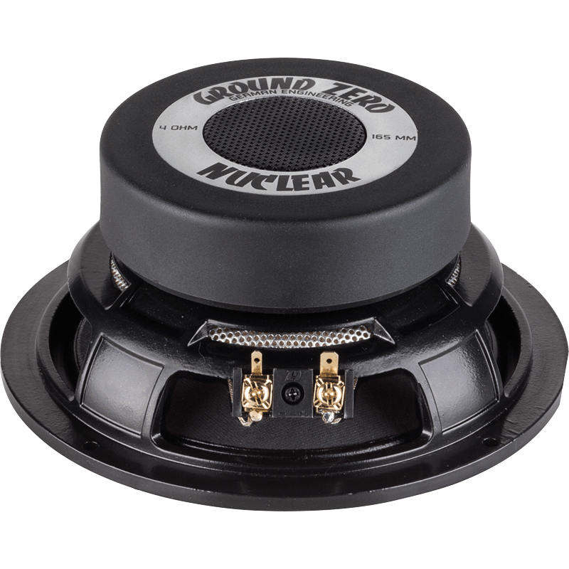 Ground Zero GZNK165SQ - 6.5" Inch 16.5cm 200 Watts 4-Ohm Car Speaker Mid / Kick - Woofer