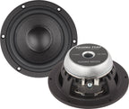 Ground Zero GZNM 80SQ 3-1/2 Inch 80mm 100 Watts 4-Ohm Sound Quality Midrange Car Speaker