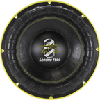 Ground Zero GZNW15SPL XFlex 15 Inch 38cm 5500 Watts Dual 1-Ohm SPL XFlex Car Sub Subwoofer