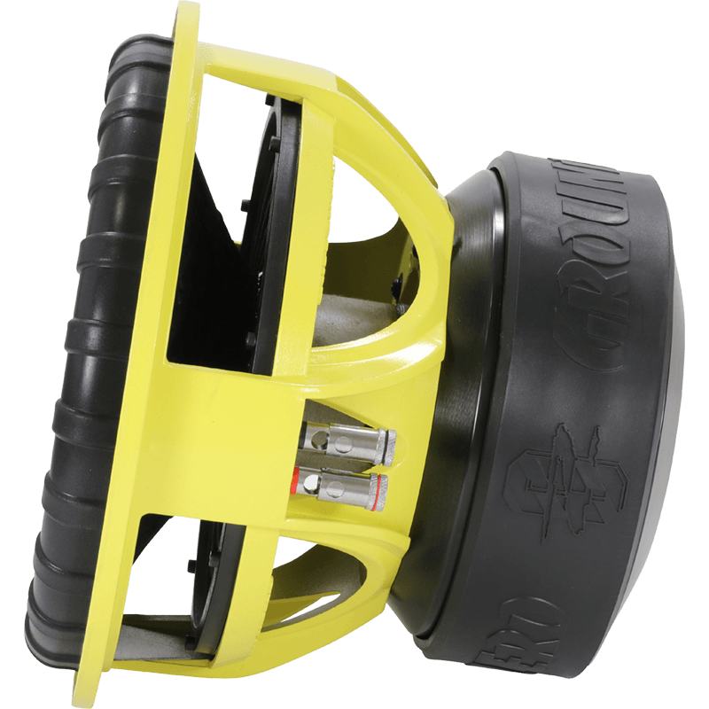 Ground Zero GZNW12SPL XFlex 12 Inch 30cm 4500 Watts Dual 1-Ohm SPL XFlex Car Sub Subwoofer