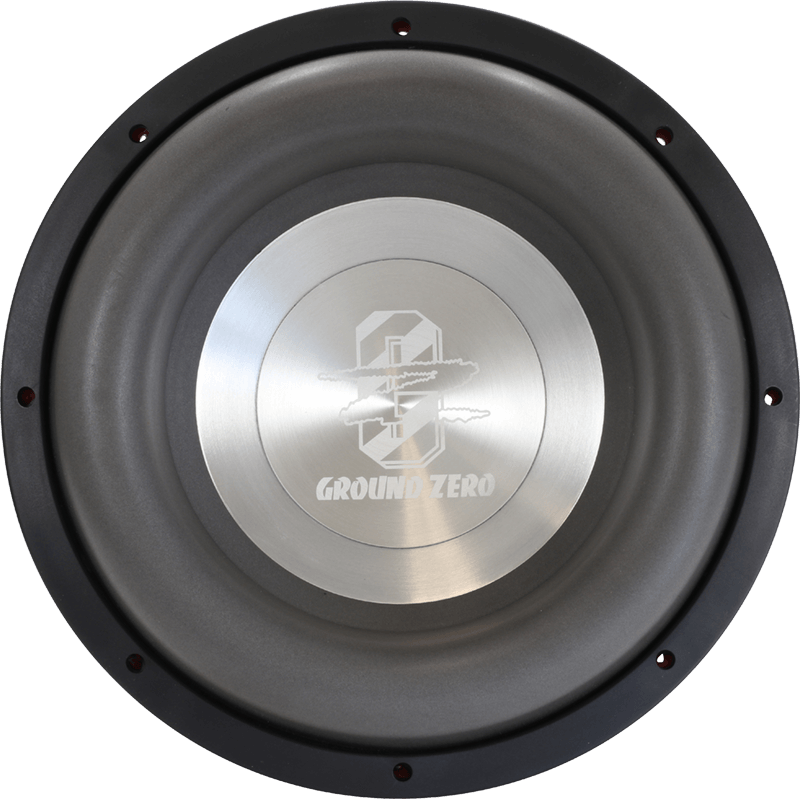 Ground Zero GZNW12Xmax 12 Inch 30cm 5000 Watts SPL Xmax Dual 1-Ohm Car Sub Subwoofer