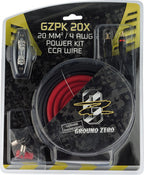 Ground Zero GZPK20X 4AWG 20 mm² Cable kit with MANL fuseholder