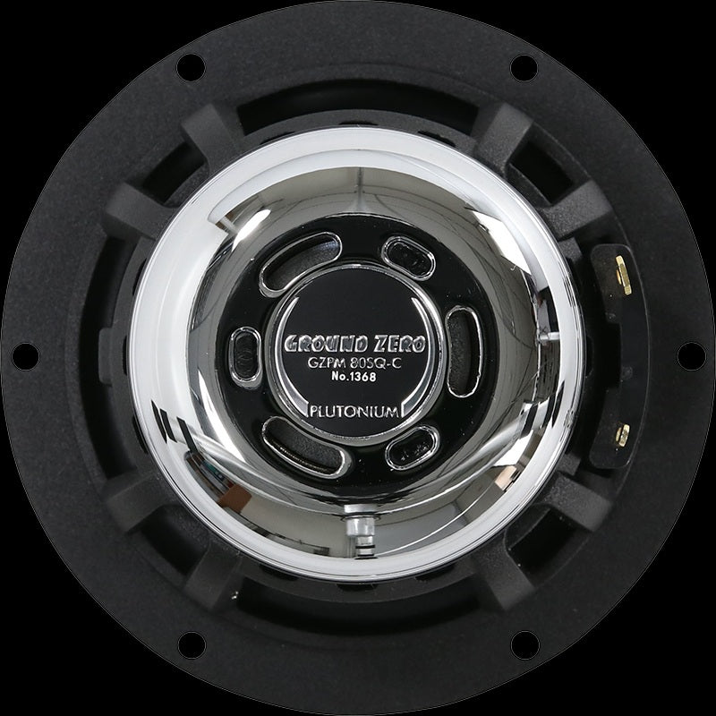 Ground Zero GZPM 80SQ-C Plutonium 80mm 3.15″ 110 Watts High End Mid-Range Car Speaker (Pair)
