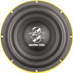 Ground Zero GZPW10SPL 10 Inch 25cm 6500 Watts SPL Dual 1.6-Ohm Car Subwoofer